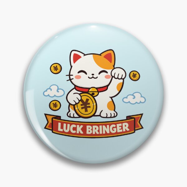 Item preview, Lucky Cat Fortune Bringer designed and sold by PrintSmithArt.