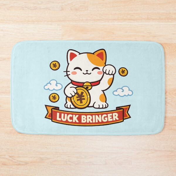 Item preview, Lucky Cat Fortune Bringer designed and sold by PrintSmithArt.