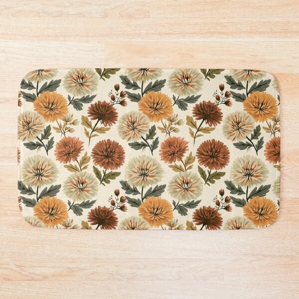 Item preview, Minimalistic Chrysanthemum - Flower Floral Pattern  - Gifts For Girls designed and sold by RoyalStarsPatts.
