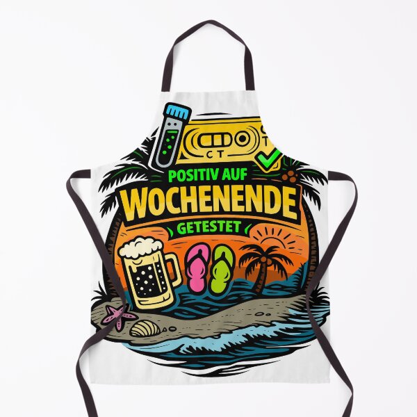 Artikelvorschau, Positiv auf Wochenende getestet Motiv entworfen und verkauft von Pommes im Bett.