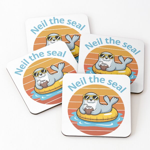 Item preview, Neil the Seal designed and sold by HappyDoodle11.