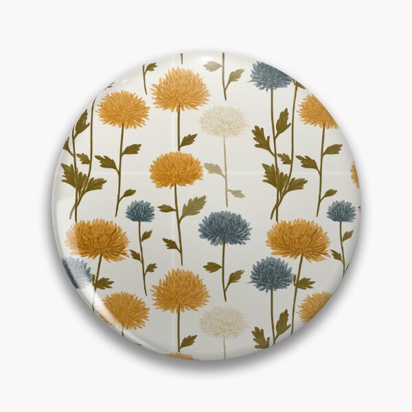 Item preview, Petaled Chrysanthemum Texture  - Flower Garden Pattern  - Gifts For Grandma designed and sold by RoyalStarsPatts.