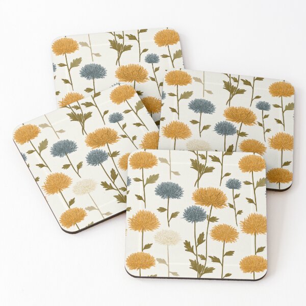Item preview, Petaled Chrysanthemum Texture  - Flower Garden Pattern  - Gifts For Grandma designed and sold by RoyalStarsPatts.