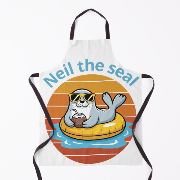 Item preview, Neil the Seal designed and sold by HappyDoodle11.