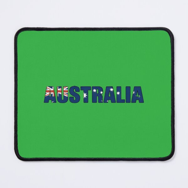 Item preview, Australia text with flag no background designed and sold by CreationsNicB.