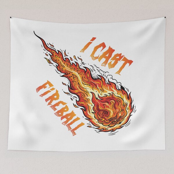 Item preview, Flaming Meteor D20 designed and sold by BHP Studio.