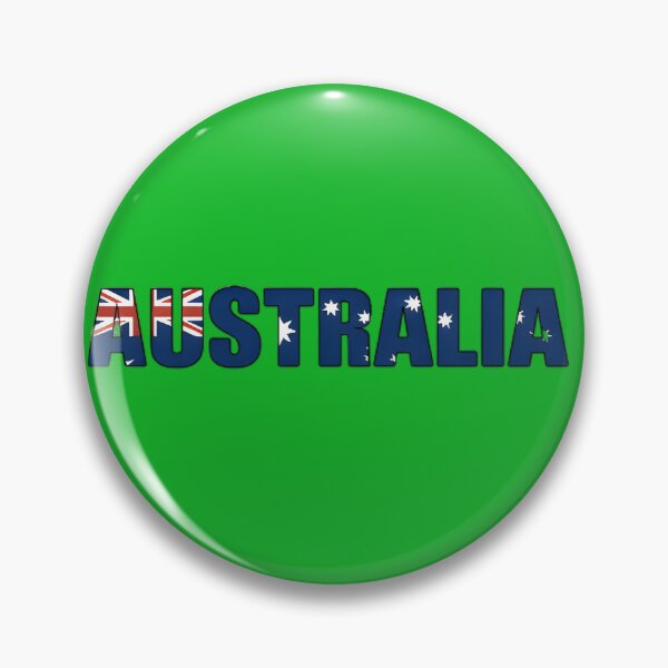 Item preview, Australia text with flag no background designed and sold by CreationsNicB.