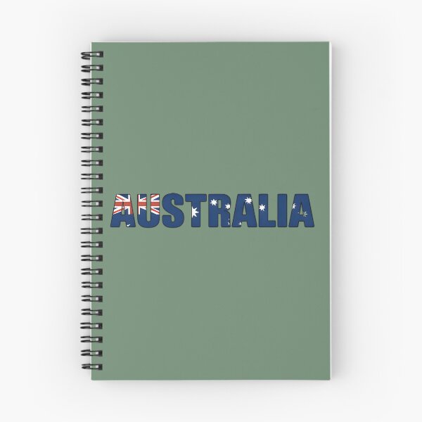 Item preview, Australia text with flag no background designed and sold by CreationsNicB.