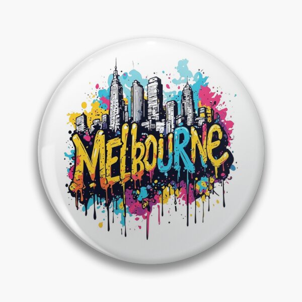 Item preview, Melbourne Graffiti Skyline Urban Street Art designed and sold by GraffiCity.