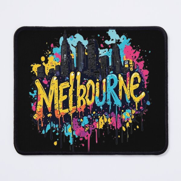 Item preview, Melbourne Graffiti Skyline Urban Street Art designed and sold by GraffiCity.