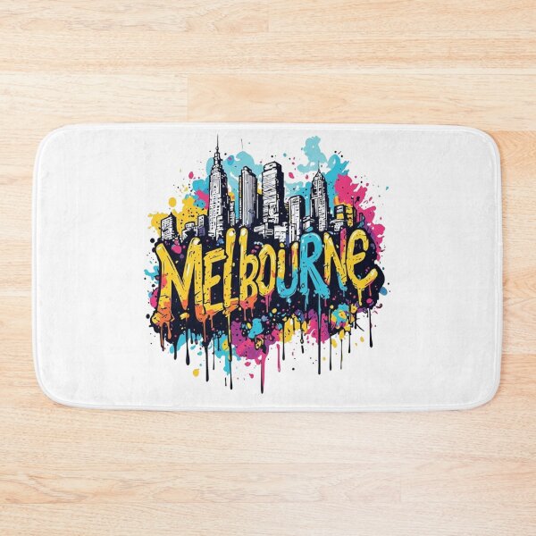 Item preview, Melbourne Graffiti Skyline Urban Street Art designed and sold by GraffiCity.