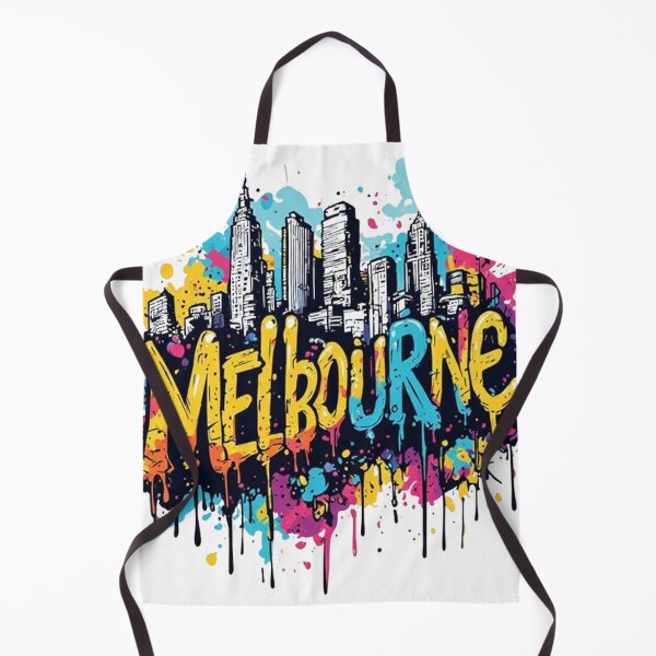 Item preview, Melbourne Graffiti Skyline Urban Street Art designed and sold by ROVVI.