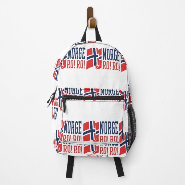 Item preview, Norge Ro Ro Norway Flag Supporter Pride Chant designed and sold by FreshVibe Prints.
