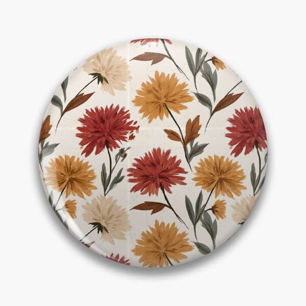 Item preview, Ornamental Chrysanthemum Floral - Flower Floral Pattern  - Gifts For Her designed and sold by RoyalStarsPatts.