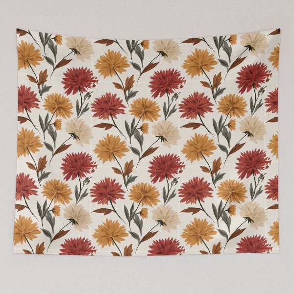Item preview, Ornamental Chrysanthemum Floral - Flower Floral Pattern  - Gifts For Her designed and sold by RoyalStarsPatts.