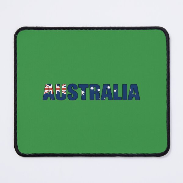 Item preview, Australia text with flag no background designed and sold by CreationsNicB.