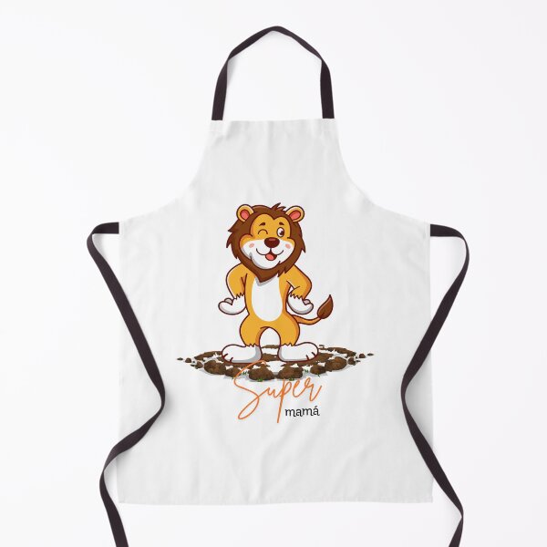 Item preview, Super Mama Cartoon Lion Cub designed and sold by ZionArts1.