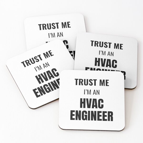 Item preview, Trust Me I'm an HVAC Engineer (Black) designed and sold by ShipCrewNation.