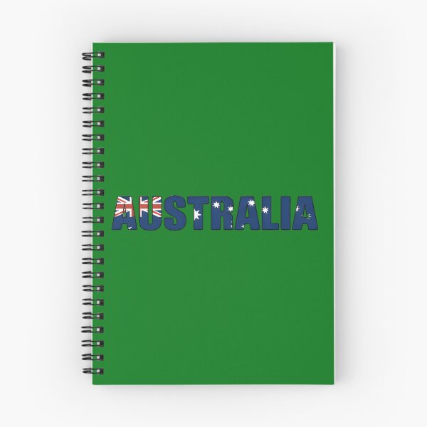 Item preview, Australia text with flag no background designed and sold by CreationsNicB.