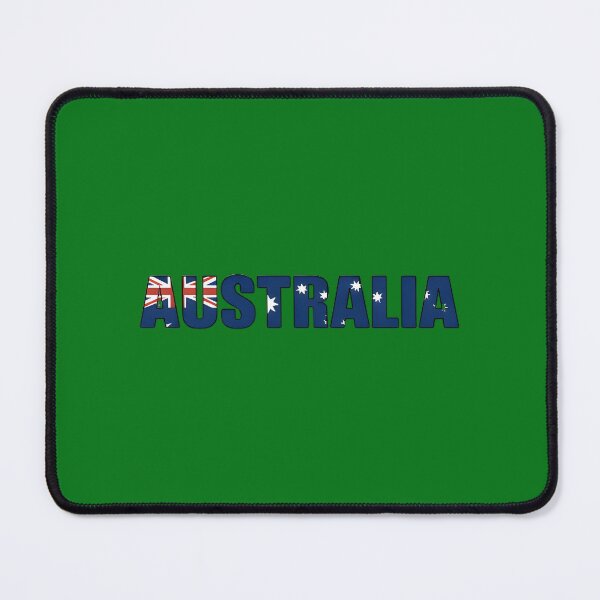 Item preview, Australia text with flag no background designed and sold by CreationsNicB.