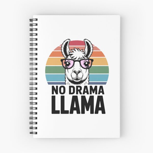 Item preview, No drama Llama Illustration designed and sold by adnane1081.
