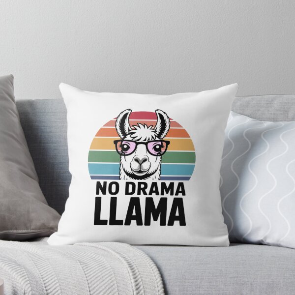 Item preview, No drama Llama Illustration designed and sold by adnane1081.