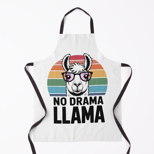 Item preview, No drama Llama Illustration designed and sold by adnane1081.