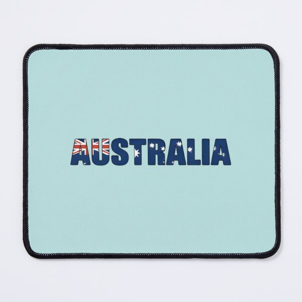 Item preview, Australia text with flag no background designed and sold by CreationsNicB.