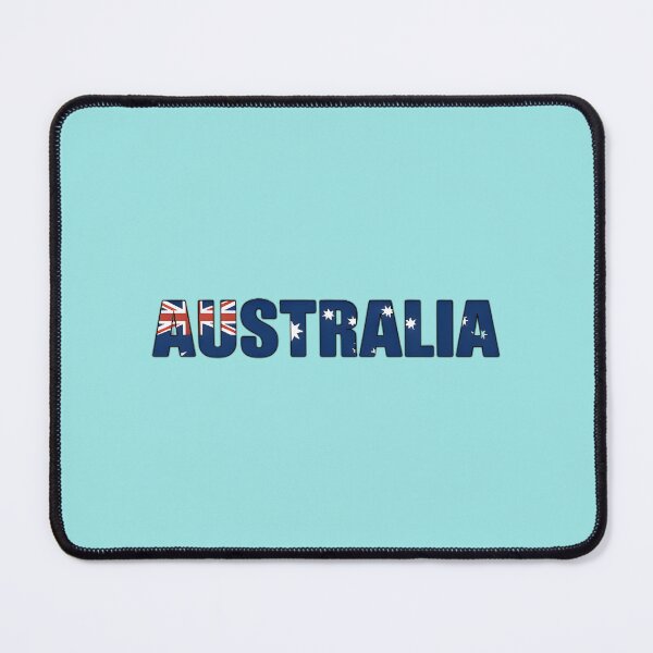 Item preview, Australia text with flag no background designed and sold by CreationsNicB.