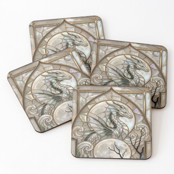 Item preview, Vitral Celestial del Dragón Nocturno designed and sold by BriSher.