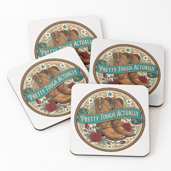 Item preview, Pretty Tough, Actually designed and sold by Tantessa.