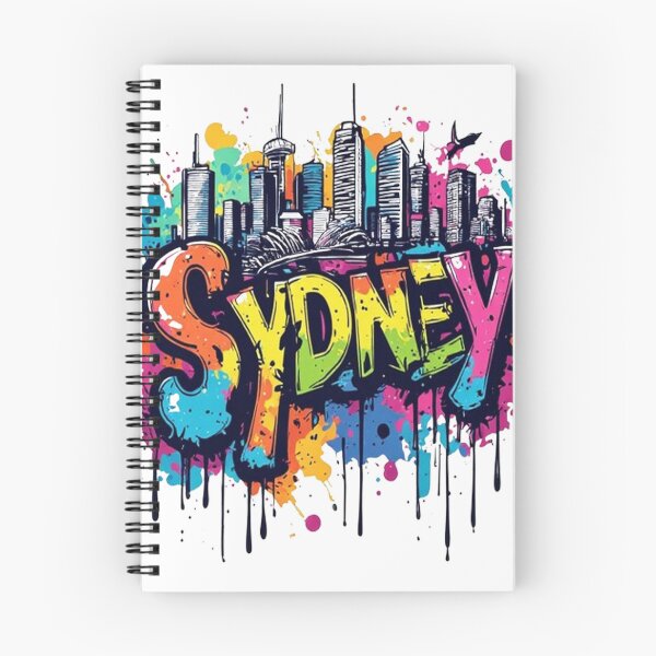 Item preview, Sydney Graffiti Skyline Urban Street Art designed and sold by GraffiCity.