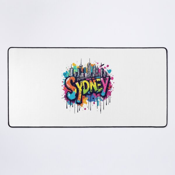 Artikelvorschau, Sydney Graffiti Skyline Urban Street Art entworfen und verkauft von GraffiCity.