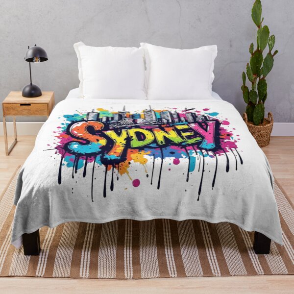 Item preview, Sydney Graffiti Skyline Urban Street Art designed and sold by GraffiCity.