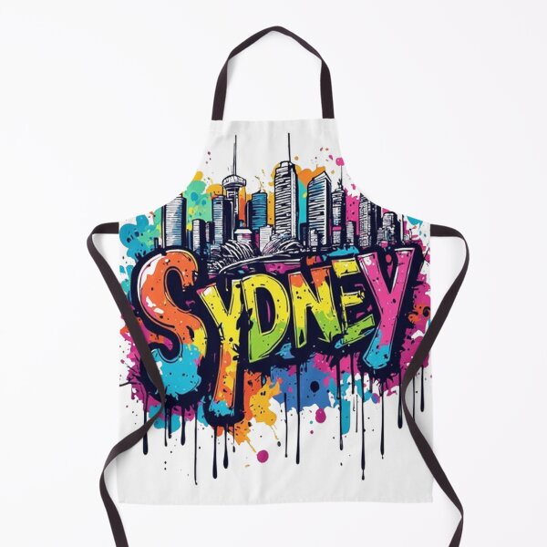 Item preview, Sydney Graffiti Skyline Urban Street Art designed and sold by ROVVI.