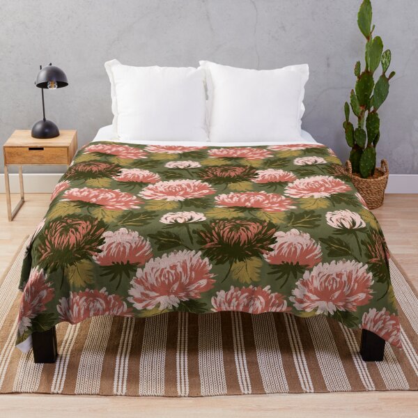 Item preview, Exotic Chrysanthemum Texture  - Flower Garden Pattern  - Gifts For Men designed and sold by RoyalStarsPatts.
