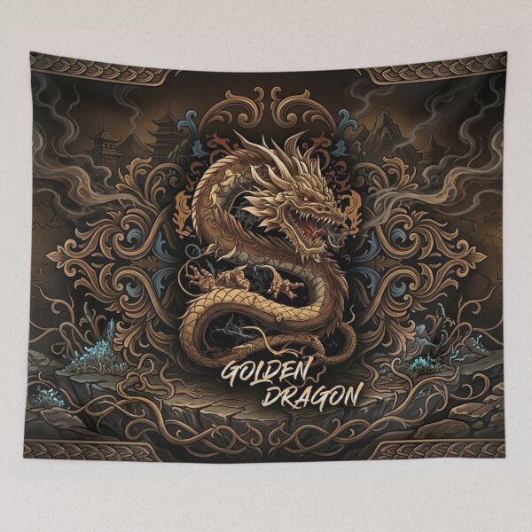 Item preview, Legend of the Golden Dragon: An Imperial Portrait designed and sold by Fei Long Design Hub.