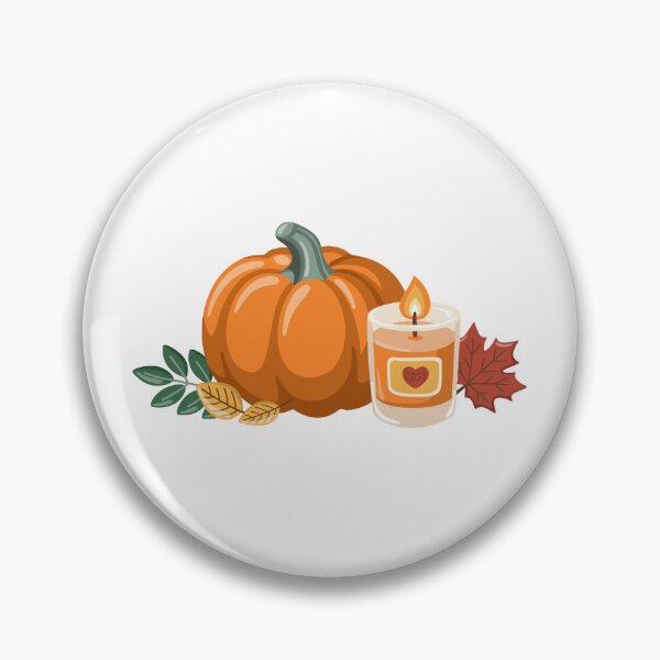 Item preview, Cozy Autumn Pumpkin Candle designed and sold by EvLip-Artist.