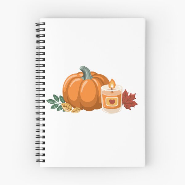 Item preview, Cozy Autumn Pumpkin Candle designed and sold by EvLip-Artist.