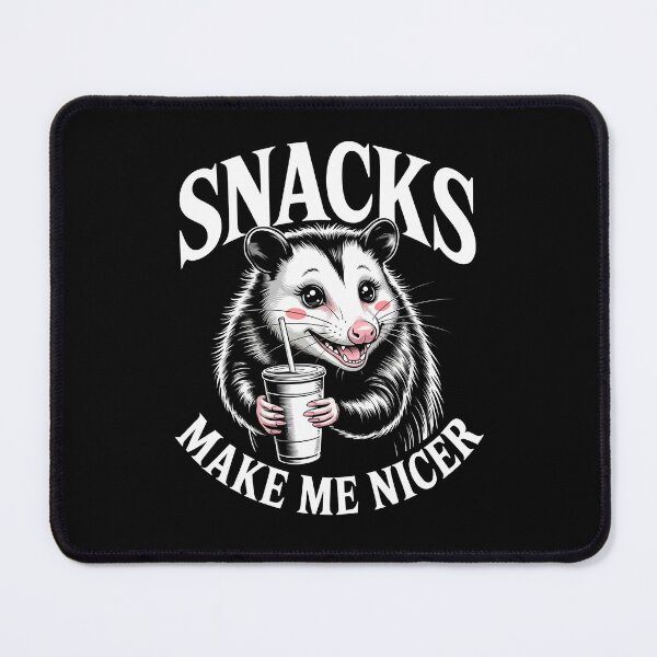 Item preview, Funny Opossum Sipping Drink Cute Cartoon Design designed and sold by Maniutek.