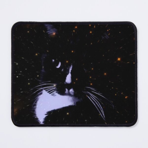 Item preview, Galaxy Tuxedo Cat in Stars designed and sold by Rebecca Jane.