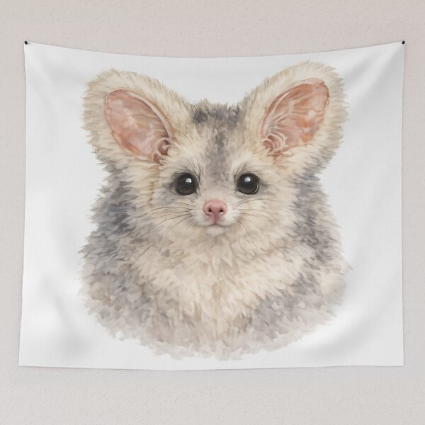 Item preview, Greater Glider Watercolour Portrait designed and sold by Jaruart.