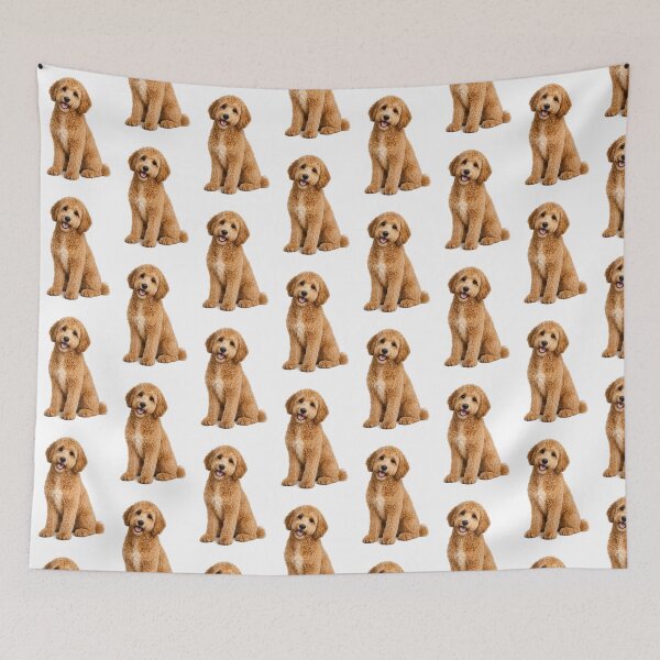 Item preview, Labradoodle dog designed and sold by BackgroundND.