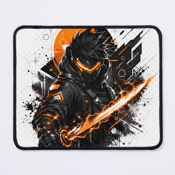 Item preview, Cyberpunk Samurai Ninja designed and sold by SupernovaNote.