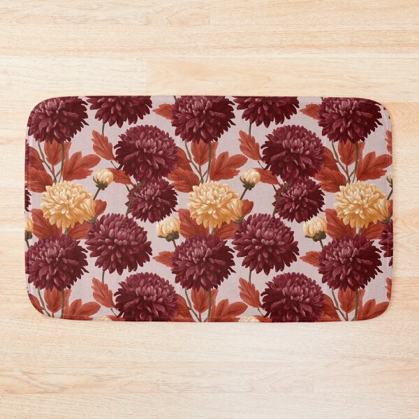 Item preview, Minimalistic Chrysanthemum Flower  - Botanical Garden Pattern  - Gifts For Sister designed and sold by RoyalStarsPatts.