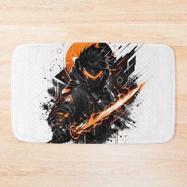 Item preview, Cyberpunk Samurai Ninja designed and sold by SupernovaNote.