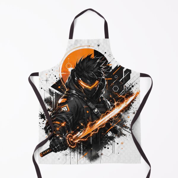 Item preview, Cyberpunk Samurai Ninja designed and sold by SupernovaNote.