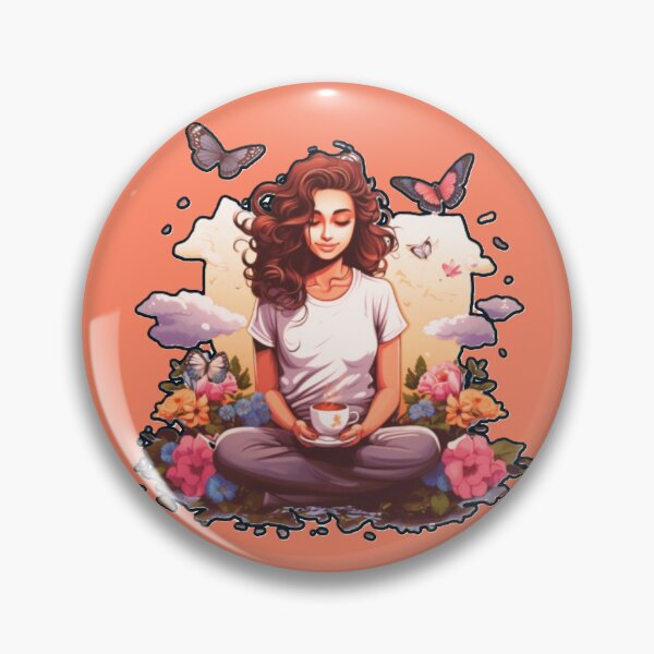 Item preview, Aesthetic Vintage style Nature Coffee And Woman designed and sold by Lovemountain.