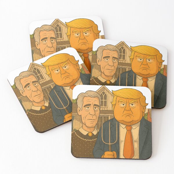 Item preview, American Grift – Political Satire Gothic Parody designed and sold by ORANGEDOOSH.