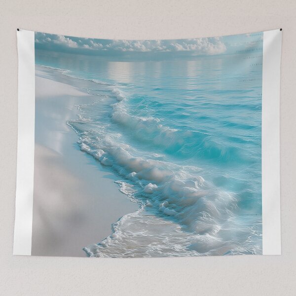 Item preview, The Shore Where Silence Turns Blue designed and sold by oanaunciuleanu.